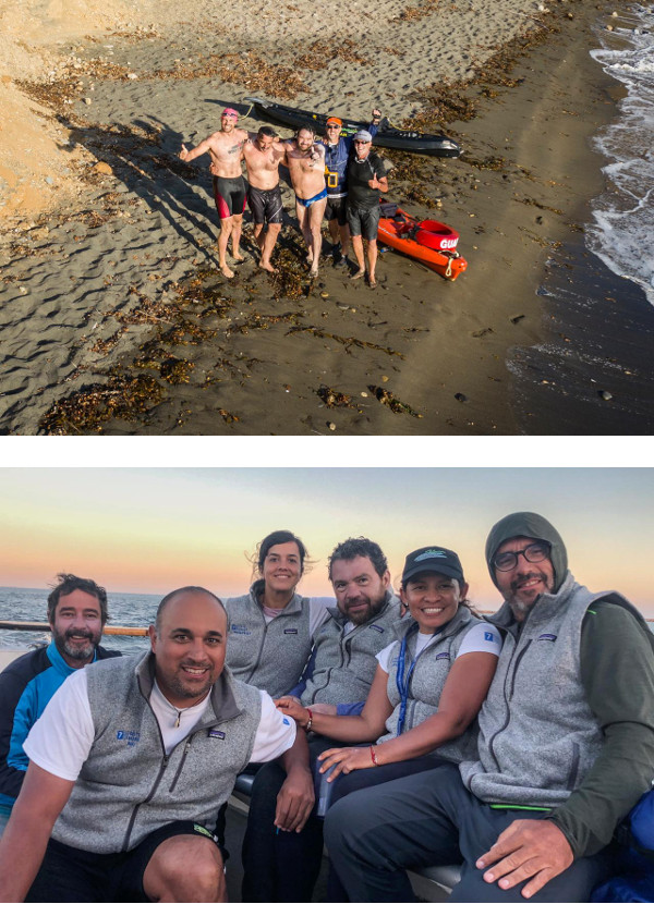 Antonio Argüelles y su equipo