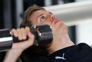 Sebastian Vettel pesas