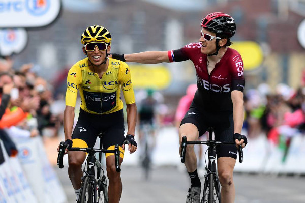 Egan Bernal y Geraint Thomas - Tour de Francia 2019