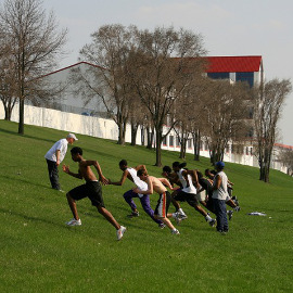 Entrenando subidas