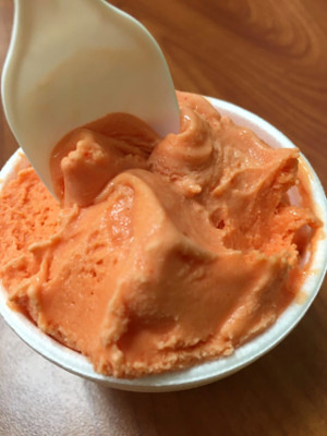Helado de mamey